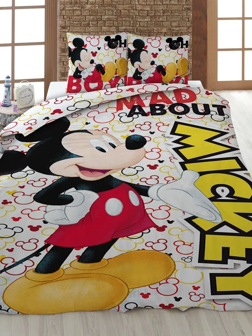Juego de cama 'Mickey' - Individual - multicolor